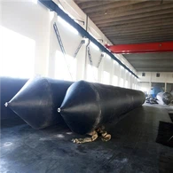 Airbags gonflables pour le lancement de navires